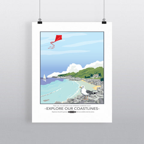 Explore Our Coastlines, 11x14 Print