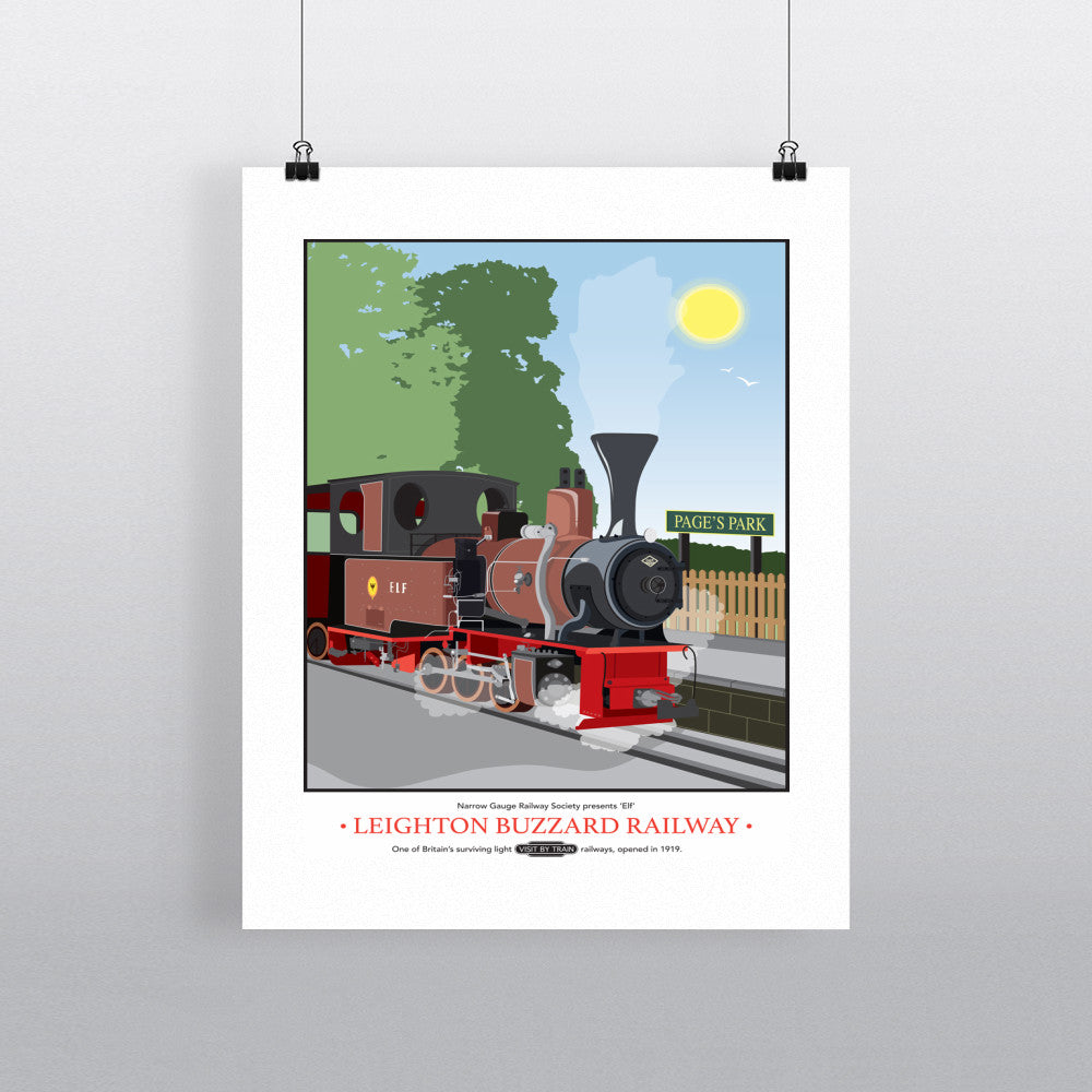 Leighton Buzzard Railway, Bedfordshire 11x14 Print