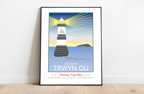 Welsh Penmon Lighthouse Day By Artist Tabitha Mary Art Print