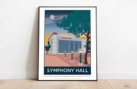 Birmingham Symphony Hall By Artist Tabitha Mary Art Print