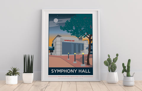 Birmingham Symphony Hall By Artist Tabitha Mary Art Print