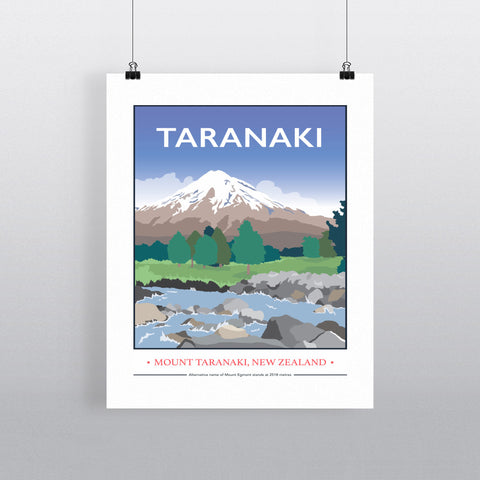 Mount Taranaki, Taranaki, New Zealand 11x14 Print