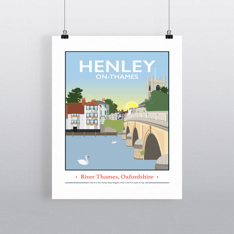 Henley on Thames, Henley On Thames, Oxfordshire 11x14 Print