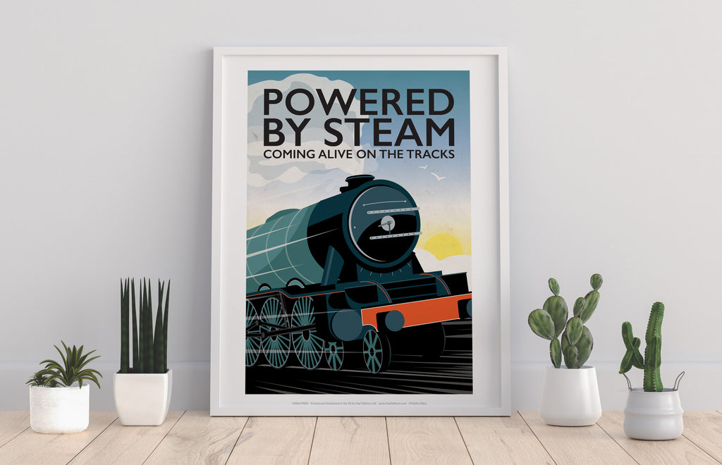 Steam Powered By Artist Tabitha Mary - Premium Art Print