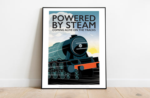 Steam Powered By Artist Tabitha Mary - Premium Art Print
