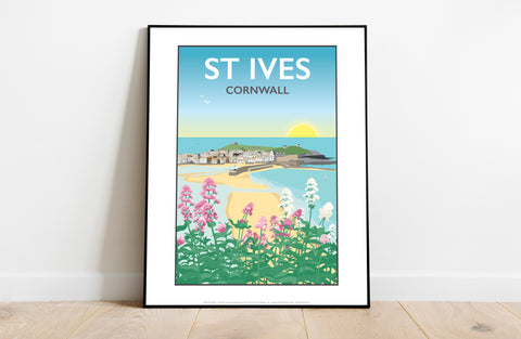 St Ives, Cornwall By Artist Tabitha Mary - 11X14inch Premium Art Print