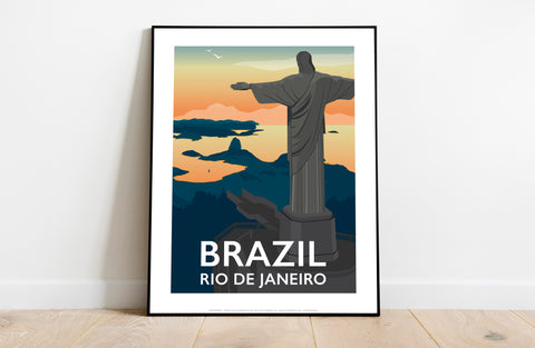 Rio De Janeiro By Artist Tabitha Mary - Premium Art Print