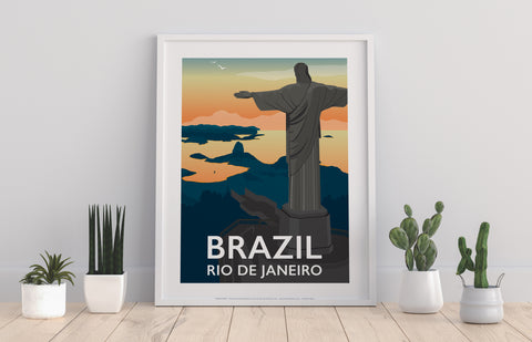 Rio De Janeiro By Artist Tabitha Mary - Premium Art Print