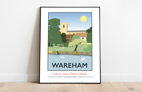 Lady St Mary Church, Wareham By Tabitha Mary Art Print