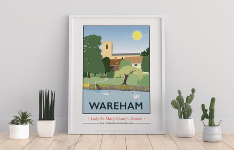 Lady St Mary Church, Wareham By Tabitha Mary Art Print