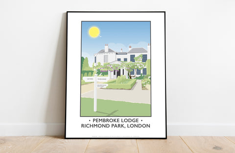Pembroke Lodge, Richmond Park By Tabitha Mary Art Print