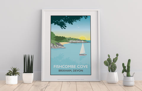Fishcombe Cove, Brixham By Artist Tabitha Mary - Art Print