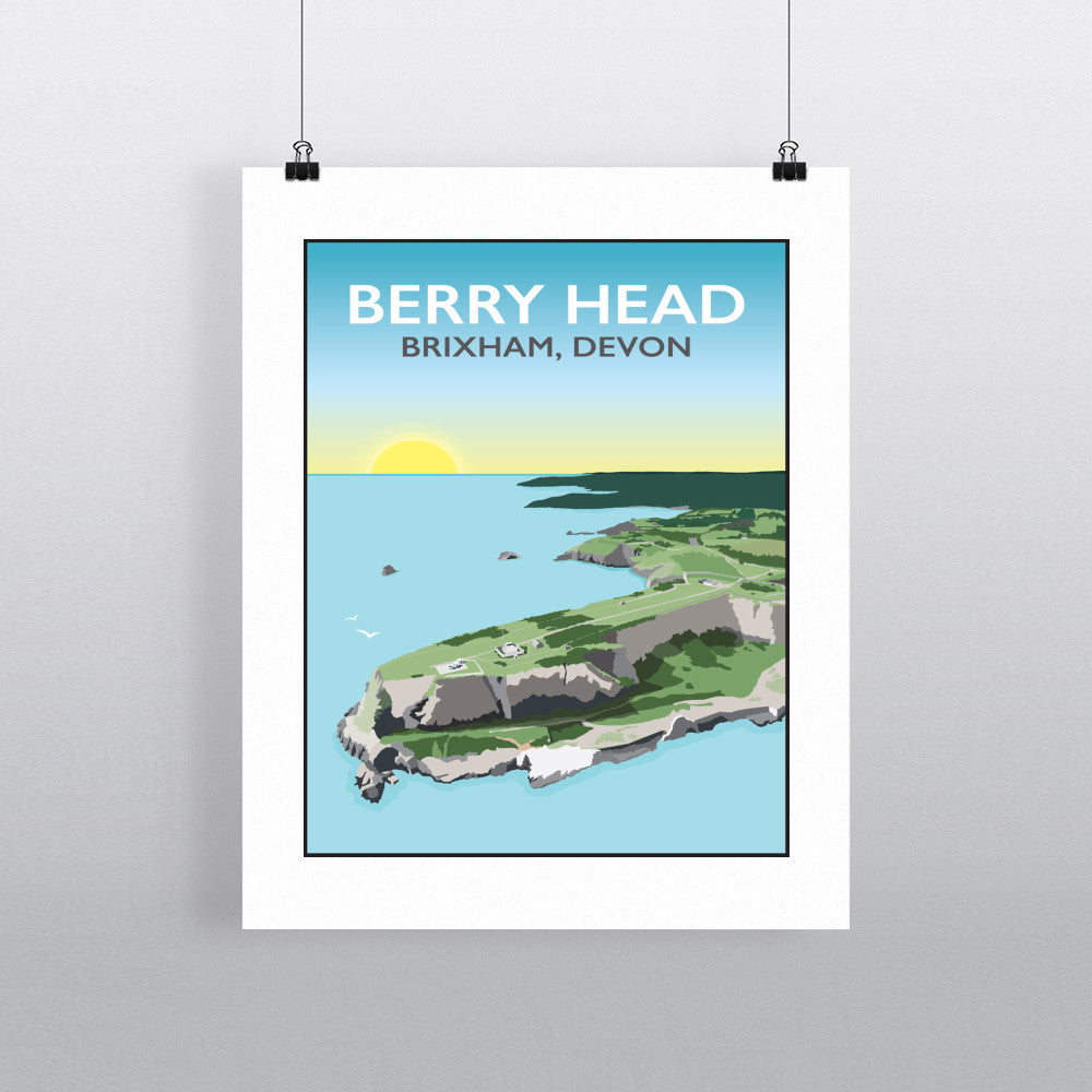 Berry Head, Brixham 11x14 Print