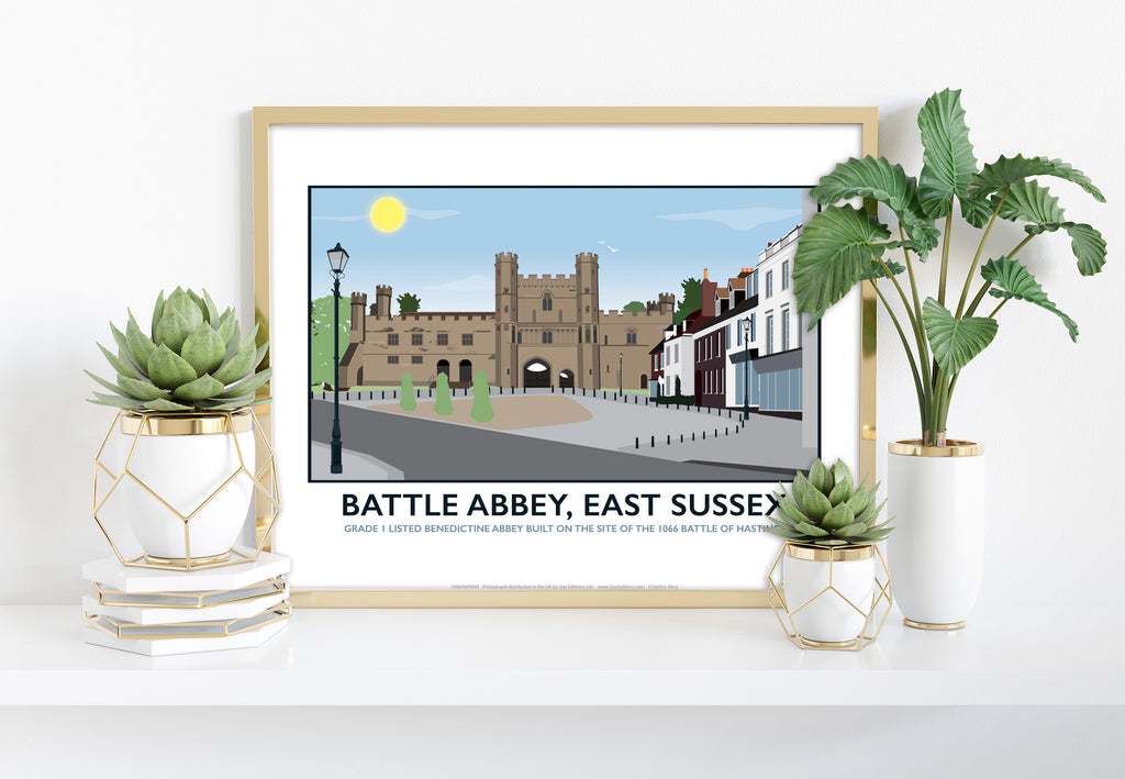 Battle Abbey By Artist Tabitha Mary - Premium Art Print