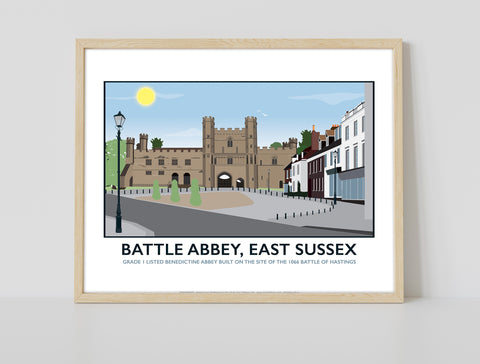 Battle Abbey By Artist Tabitha Mary - Premium Art Print