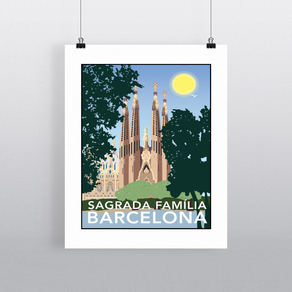 Sagrada Familia, Barcelona 11x14 Print
