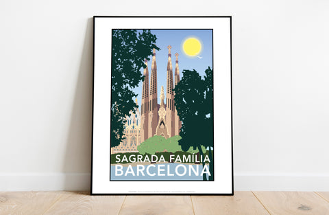 Sagrada Familia, Barcelona By Artist Tabitha Mary Art Print
