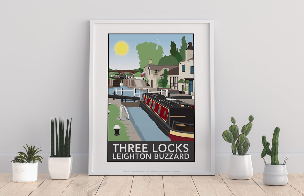Three Locks, Leighton Buzzard By Tabitha Mary Art Print