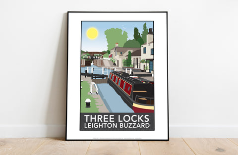 Three Locks, Leighton Buzzard By Tabitha Mary Art Print