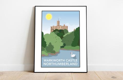 Warkworth Castle, Northumberland By Tabitha Mary Art Print