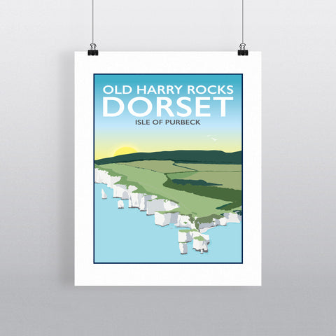 Old Harry Rocks, Dorset 11x14 Print