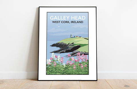 Galley Head, West Cork By Artist Tabitha Mary - Art Print