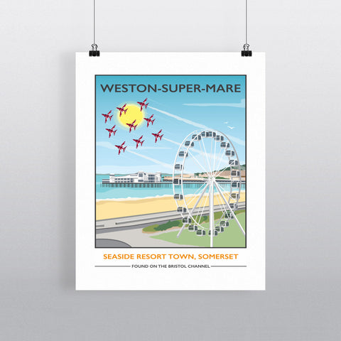 Weston Super Mare, Somerset 11x14 Print