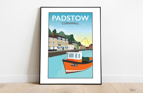 Padstow By Artist Tabitha Mary - 11X14inch Premium Art Print