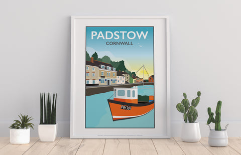 Padstow By Artist Tabitha Mary - 11X14inch Premium Art Print
