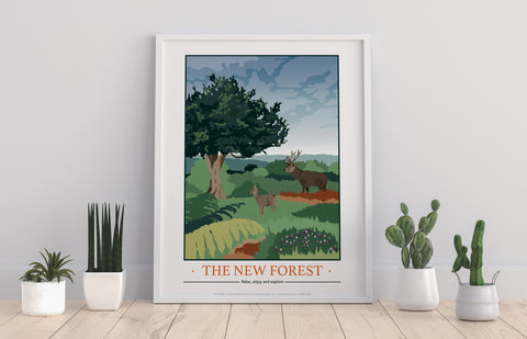 The New Forest By Artist Tabitha Mary - Premium Art Print