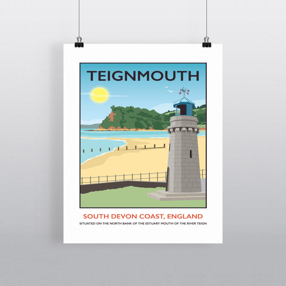 Teignmouth, Devon 11x14 Print