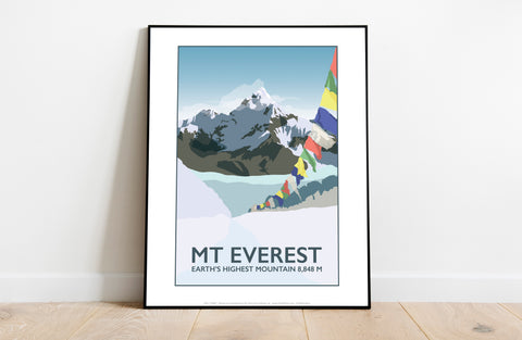 Everest Base Camp By Artist Tabitha Mary - 11X14inch Premium Art Print