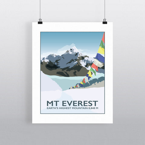 Mount Everest, 11x14 Print