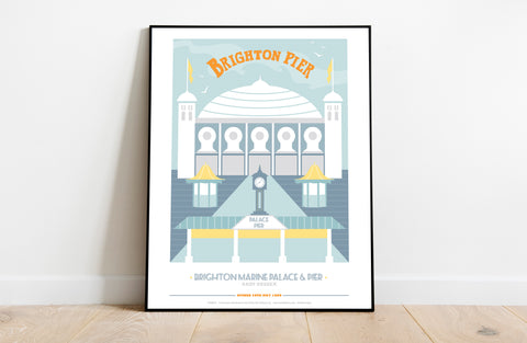 Brighton Pier Poster 2 - 11X14inch Premium Art Print