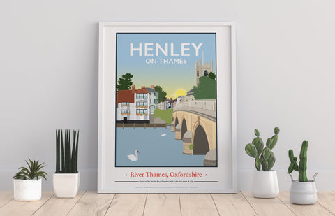 Henley On Thames Poster 2 - 11X14inch Premium Art Print