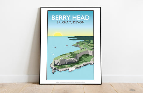 Berry Head, Devon 2 - 11X14inch Premium Art Print