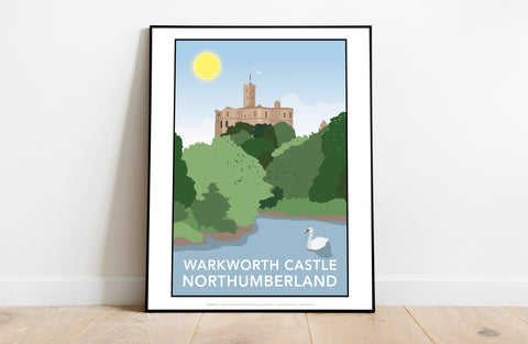 Warkworth Castle, Northumberland 2 - Premium Art Print