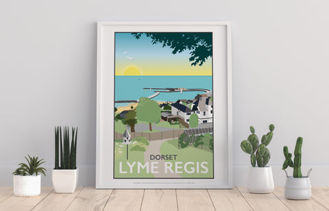 Lyme Regis, Dorset - 11X14inch Premium Art Print