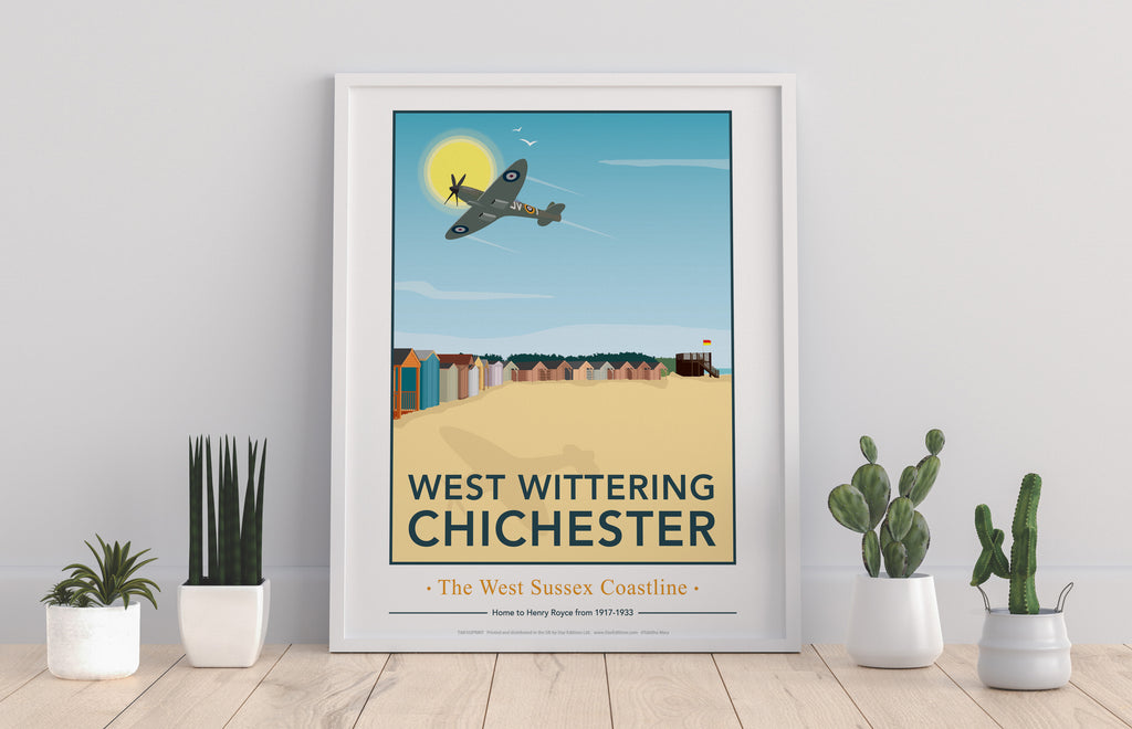 West Wittering Chichester 2 - 11X14inch Premium Art Print
