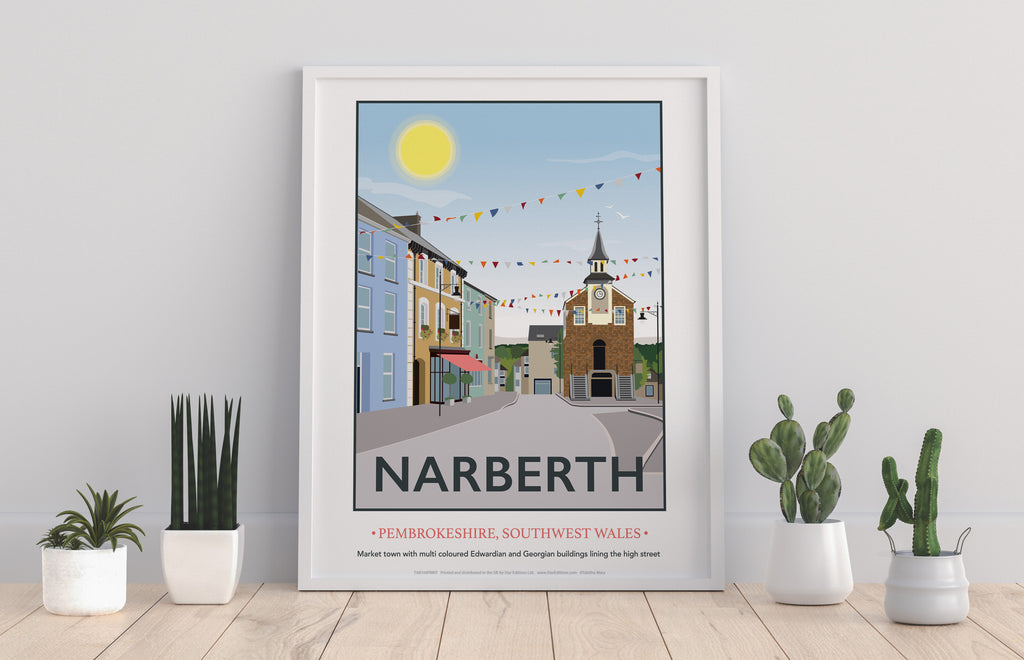 Narberth, Southwest Wales 2 - 11X14inch Premium Art Print
