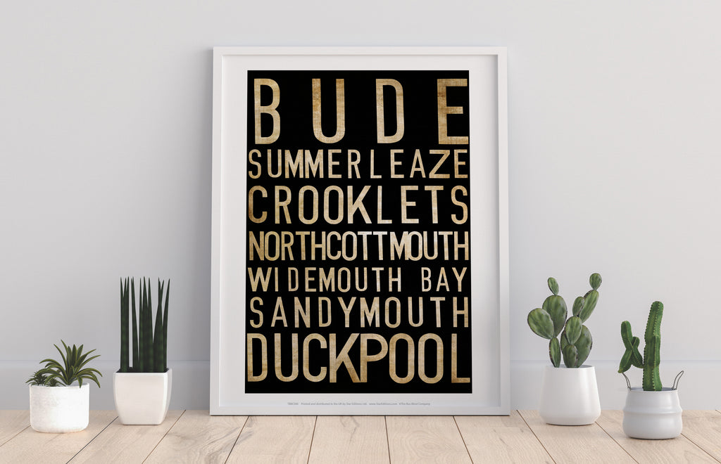 Bude, Summerleaze, Crooklets, Northcottmouth, Art Print