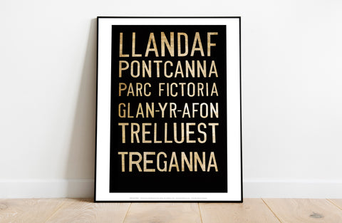 Llandaf, Pontcanna, Parc Fictoria, Art Print
