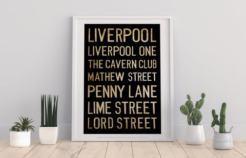 Liverpool, The Cavern Club, Lime Street Art Print