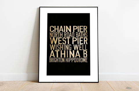 Brighton Hippodrome Art Print