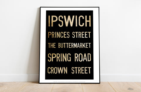 Ipswich, Princes Street, Buttermarket, Art Print