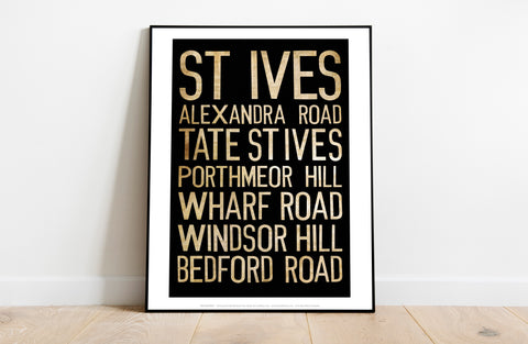 St Ives, Alexandra Road, Windsor Hill,Bedford Road Art Print