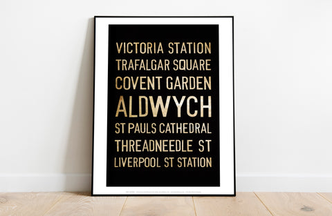 Victoria Station, St Pauls Cathedral, Art Print