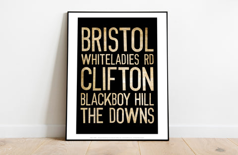 Bristol, Whiteladies Road, Clifton, Art Print