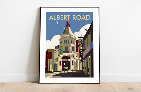 Albert Road By Artist Dave Thompson - Premium Art Print