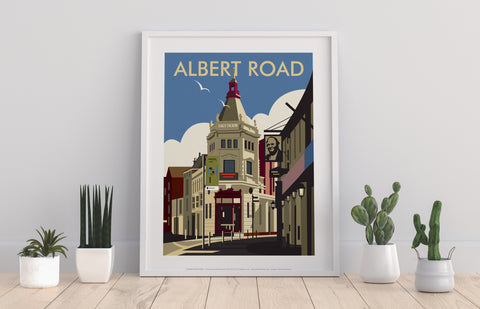 Albert Road By Artist Dave Thompson - Premium Art Print